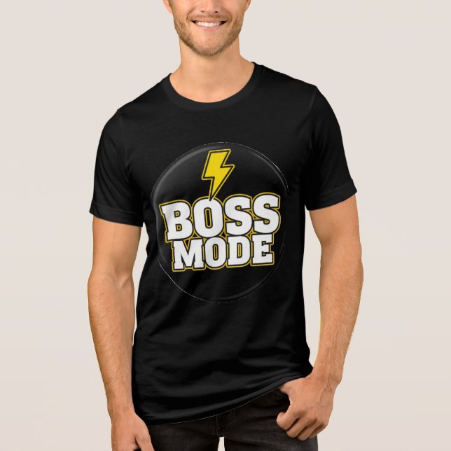 `Boss Mode T-Shirt (Framsida)