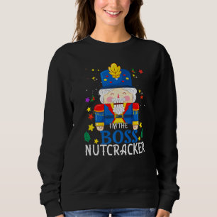 Boss Nötknäckare Matchande Familjegrupp Jul T Shirt