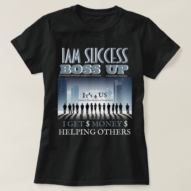 BOSS UP T-Shirt (Design framsida)