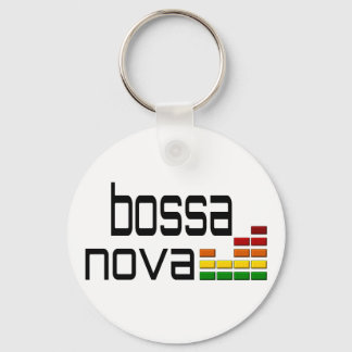Bossa Nova Music med Stereo Equalizer Nyckelring