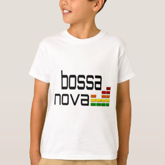 Bossa Novamusik med den stereo- utjämnaren Tee Shirt