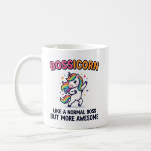Bossicorn som en vanlig boss-mugg kaffemugg