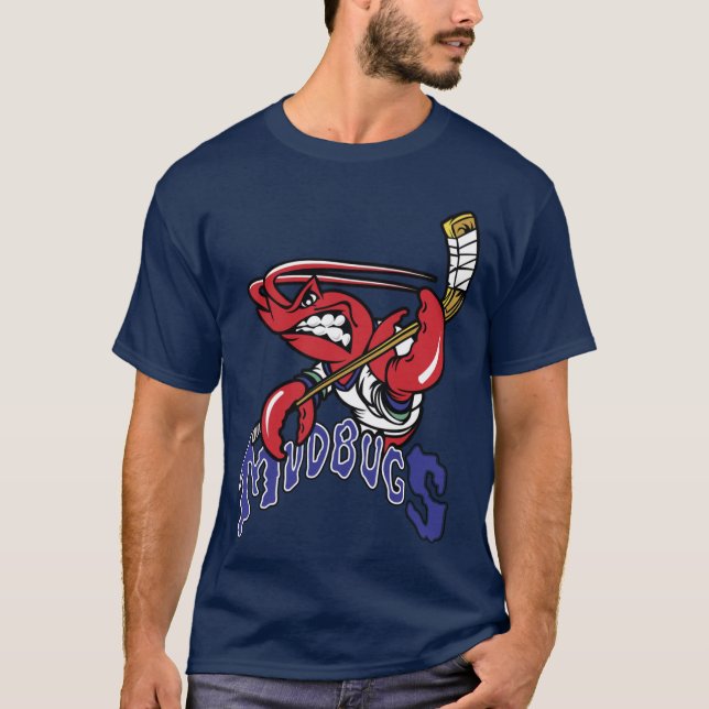 Bossier Shreveport Mudbugs T Shirt (Framsida)