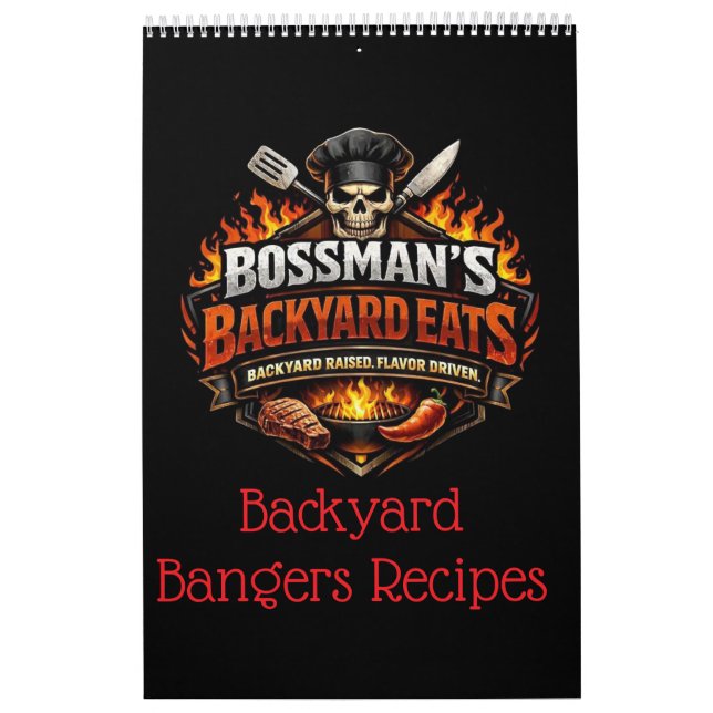 Bossmans Recept för Bakgårdskryddor Kalender (Omslag)