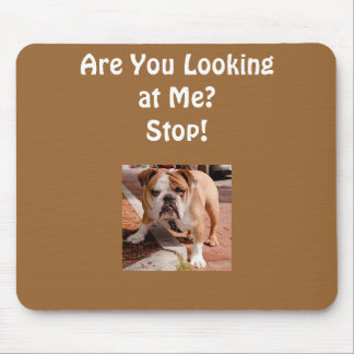 ’BOSSY BULLDOG’ MOUSEPAD MUSMATTA