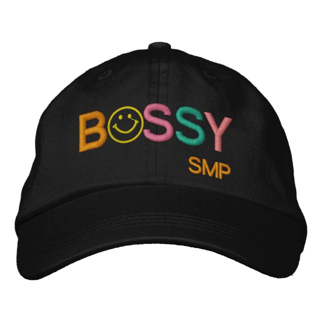 BOSSY Cap by SRF Broderad Keps (Framsida)