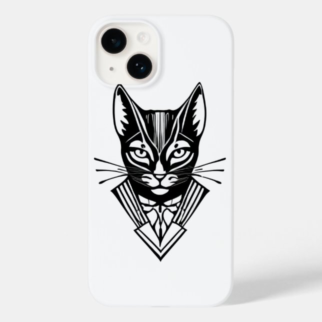 Bossy Cat phonecase (Baksida)