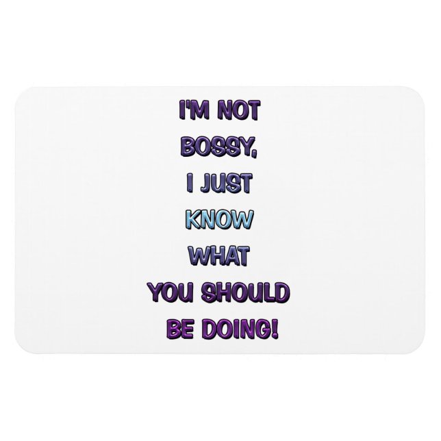 Bossy Magnet (Horisontell)