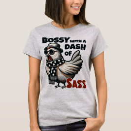 Bossy med ett slag - Coola Hen T Shirt
