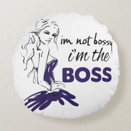 Bossy Rund Kudde