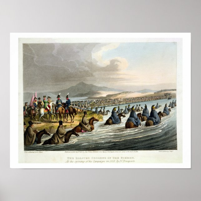 Bostad Crossing of the Niemen vid öppnandet Poster (Framsidan)