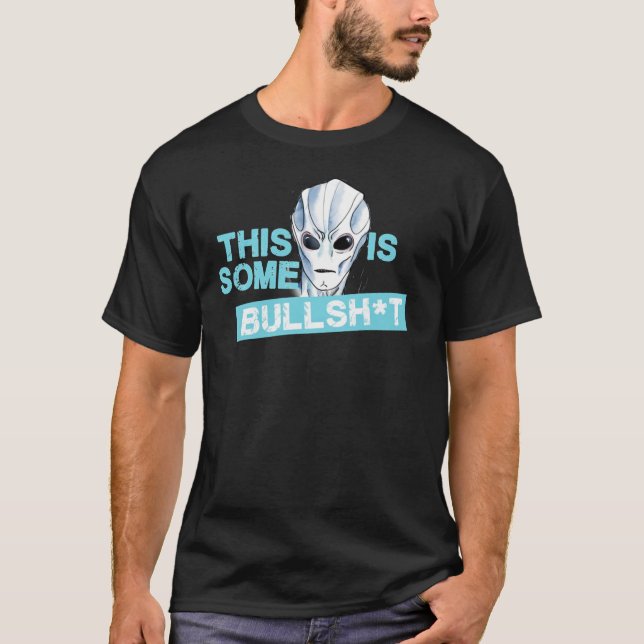 BOSTÄDER ALIEN - DET HÄR ÄR NÅGOT MEN HELT Klassis T Shirt (Framsida)