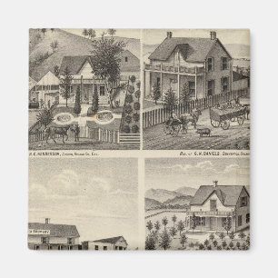 Bostäder, bryggeri, ranch magnet