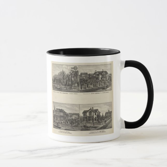 Bostäder, Florens och Hillsboro, Kansas Mugg (Höger)