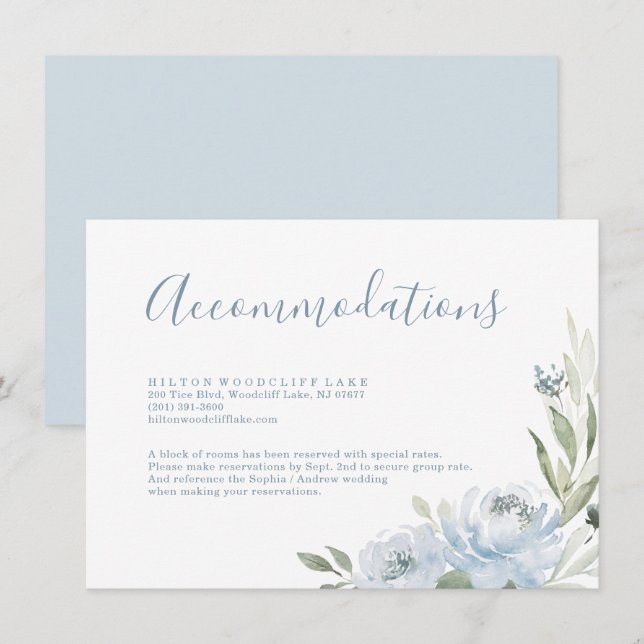 Bostäder för dammsugare av romsk trädgård (blått b tilläggskort (Fram/baksida)