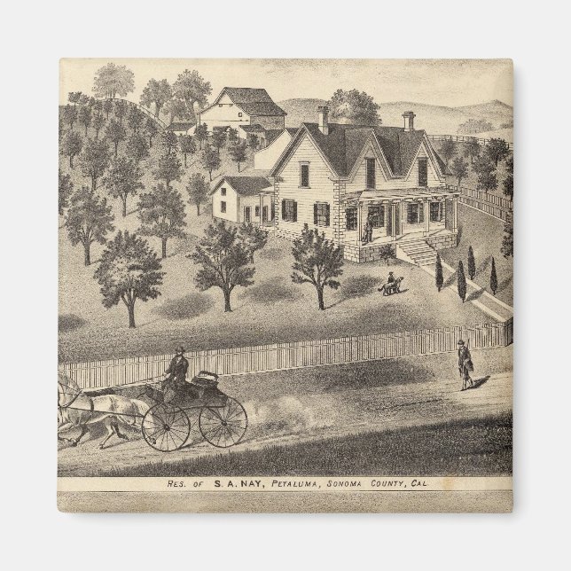 Bostäder för SA Nay och DM Winans Magnet (Framsidan)