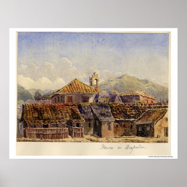 Bostäder i Acapulco Poster (Framsidan)