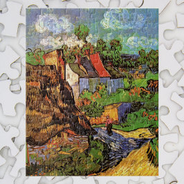 Bostäder i Auvers av Vincent van Gogh Pussel