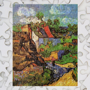 Bostäder i Auvers av Vincent van Gogh Pussel