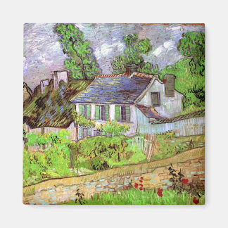 Bostäder i Auvers, Vincent van Gogh Magnet