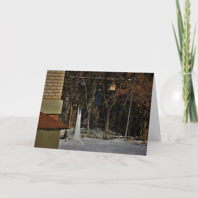 "Bostäder i Limbo" Julkort Kort (Framsida)