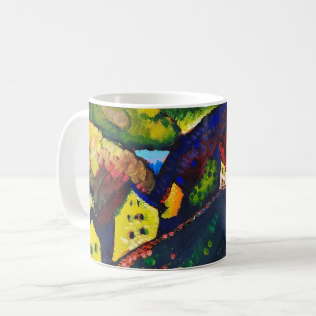 Bostäder i Murnau, Wassily Kandinsky Kaffemugg (Framsida vänster)