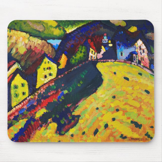 Bostäder i Murnau, Wassily Kandinsky Musmatta (Framsidan)