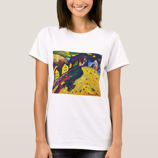 Bostäder i Murnau, Wassily Kandinsky T Shirt (Framsida)