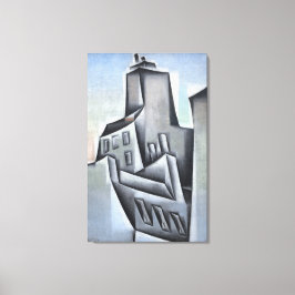 Bostäder i Paris Canvastryck