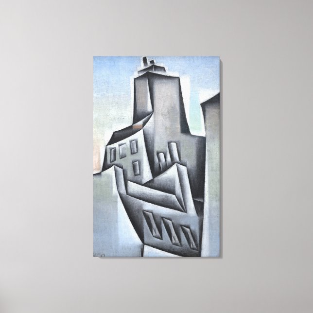 Bostäder i Paris Canvastryck (Framsida)