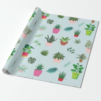 Bostäder i Pots and Grönt Löv Presentpapper