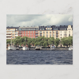 Bostäder i Stockholm Vykort