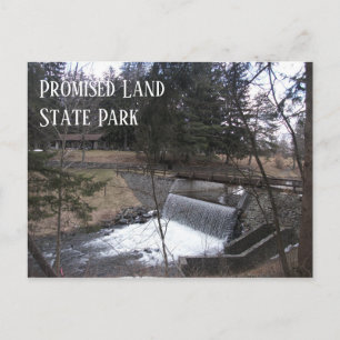 Bostäder i utlovat delstatspark i Pennsylvania Vykort