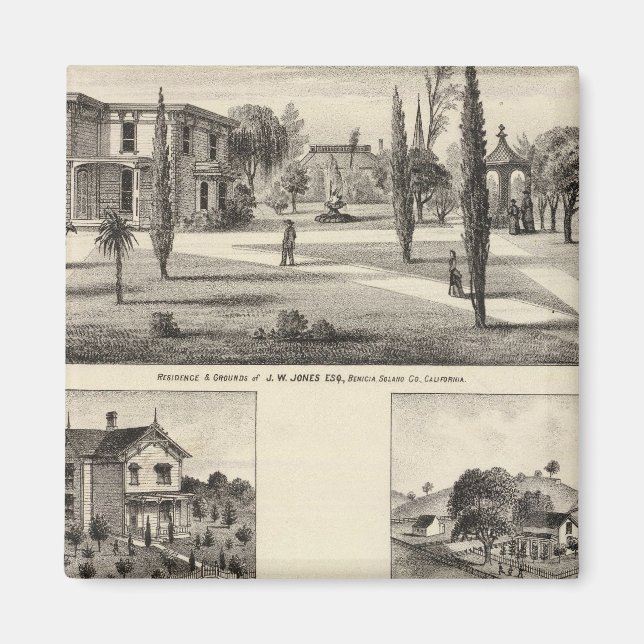 Bostäder, kloster magnet (Framsidan)