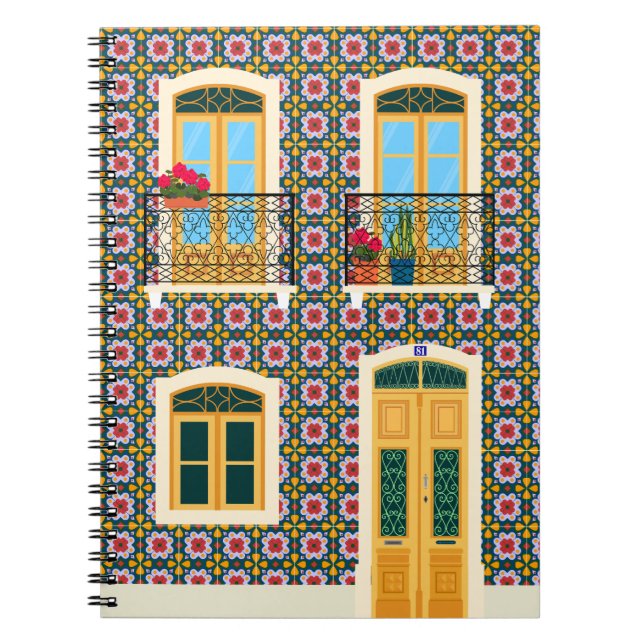 Bostäder med brickor anteckningsbok (Framsidan)