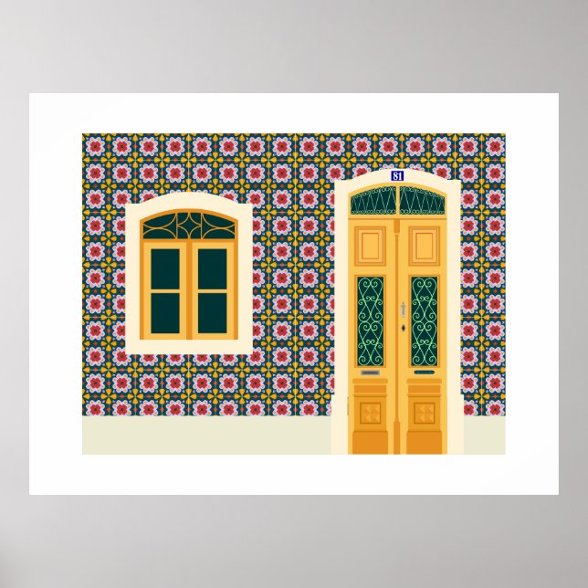 Bostäder med brickor poster (Framsidan)
