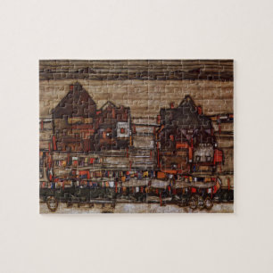 Bostäder med Tvätt (Seeburg II) av Egon Schiele Pussel