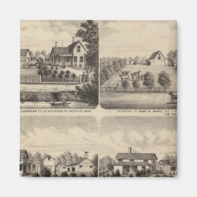 Bostäder, Minnesota 2 Magnet (Framsidan)