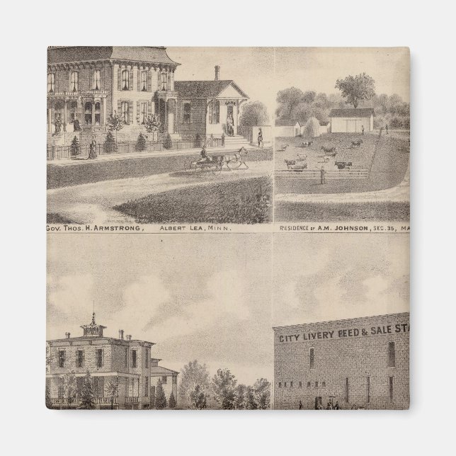 Bostäder, Minnesota 6 Magnet (Framsidan)