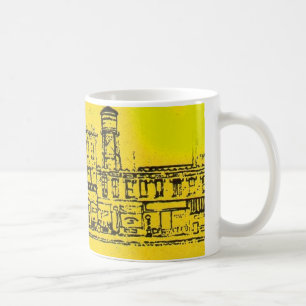 Bostäder och bostäder i Yellowville och vatten tor Kaffemugg