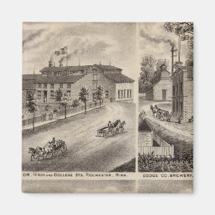 Bostäder och bryggerier i Rochester, Minnesota Magnet