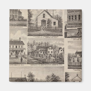 Bostäder och Byggnad, Owatonna, Minnesota Magnet