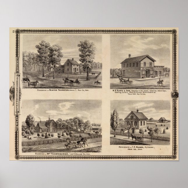 Bostäder och lager i Polk County Poster (Framsidan)