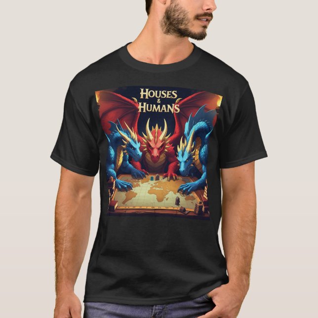 Bostäder och människor t shirt (Framsida)