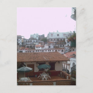 Bostäder och restauranger i Taxco Vykort