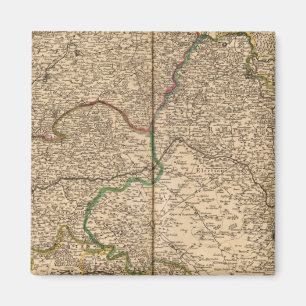 Bostäder och skogar i Frankrike 2 Magnet