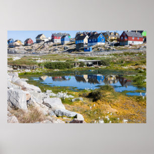 Bostäder på Grönland Poster