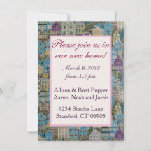 Bostäder på Party-kortet för hushållsarbete i Back