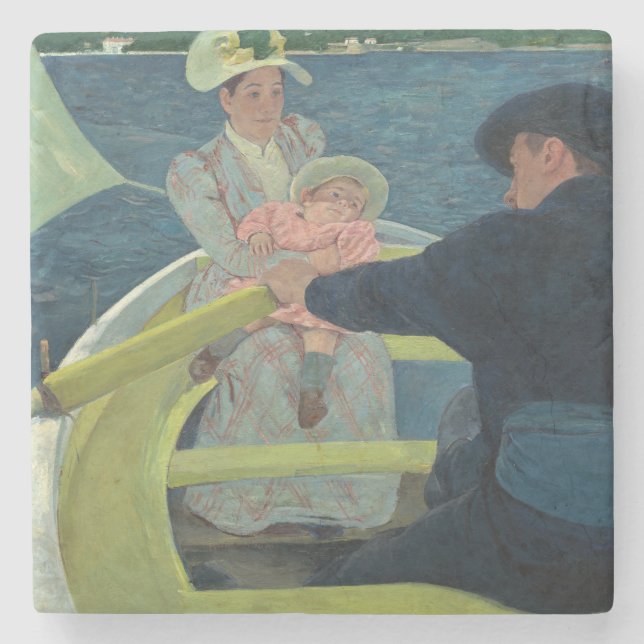 Bostäder Party Mary Cassatt Stenunderlägg (Framsidan)