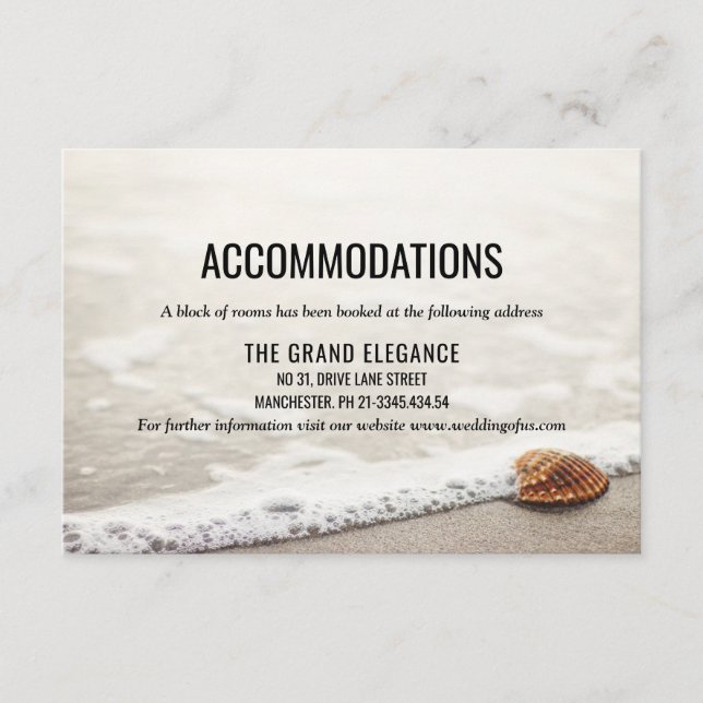 Bostäder Vågar Bröllop Tilläggskort (Framsida)